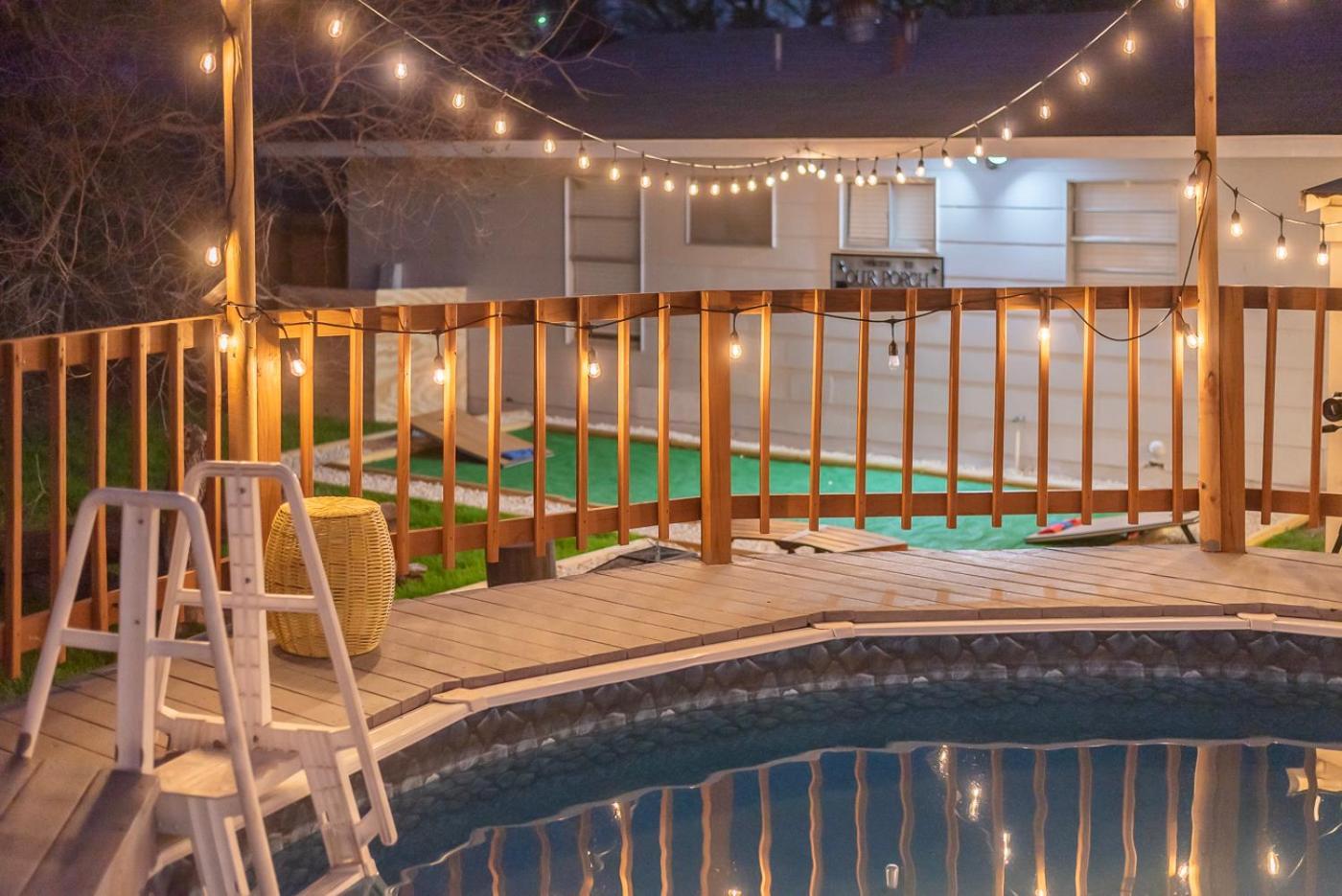 Game Room, Pool & Fire Pit At The Medical Center 샌안토니오 외부 사진